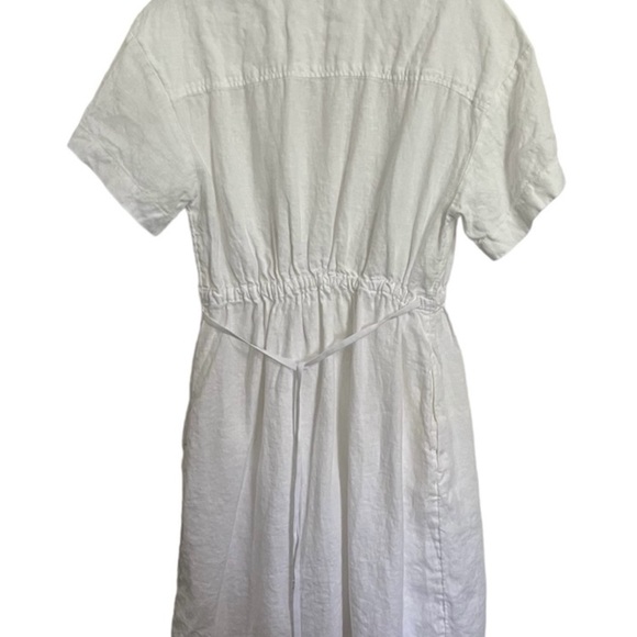 Athleta playa linen wrap dress white size 26 - Picture 8 of 8